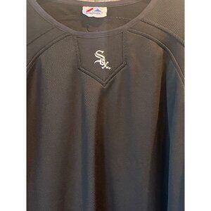 VIntage Majestic MLB Chicago White Sox Long Sleeve Pullover Jersey